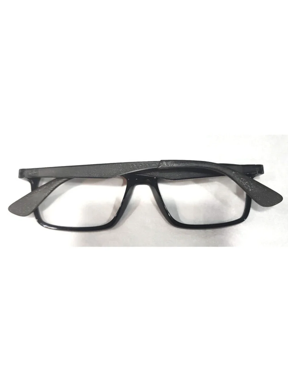 Ray Ban RB7056 2000 Black Square Eyeglasses Frame 53-17 145 Read Striped Screws